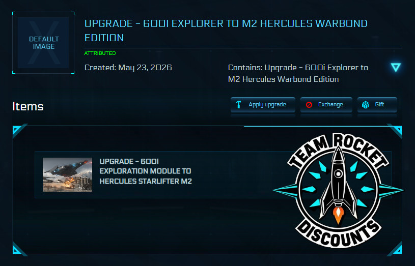 600i Explorer – Ironclad CCU Cross Chassis Upgrade Bundle Special – Star Citizen