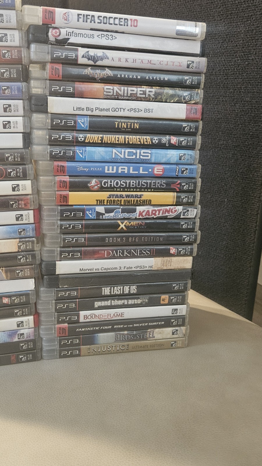 Lot Of 49 Ps3 PlayStation 3 Games Action Racing Horror Shooter Kids