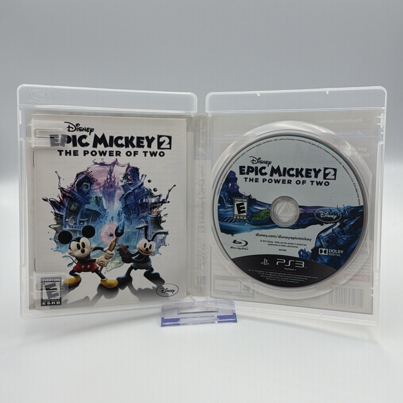 Disney Epic Mickey 2 The Power of Two PS3 PlayStation 3 Complete – 1 Year War..