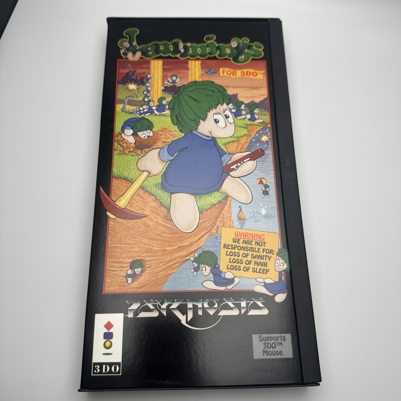 Lemmings (3DO, 1993) CIB VERY CLEAN! Clean Box