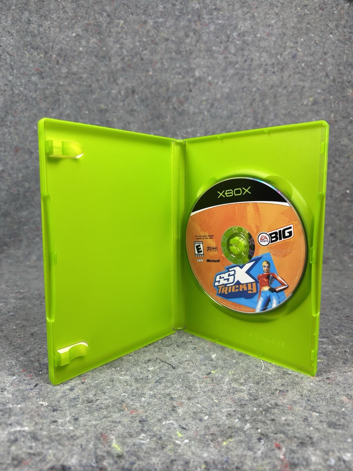 EA Sports BIG SSX Tricky (Microsoft Xbox, 2001) Tested/Working CIB – No Manual