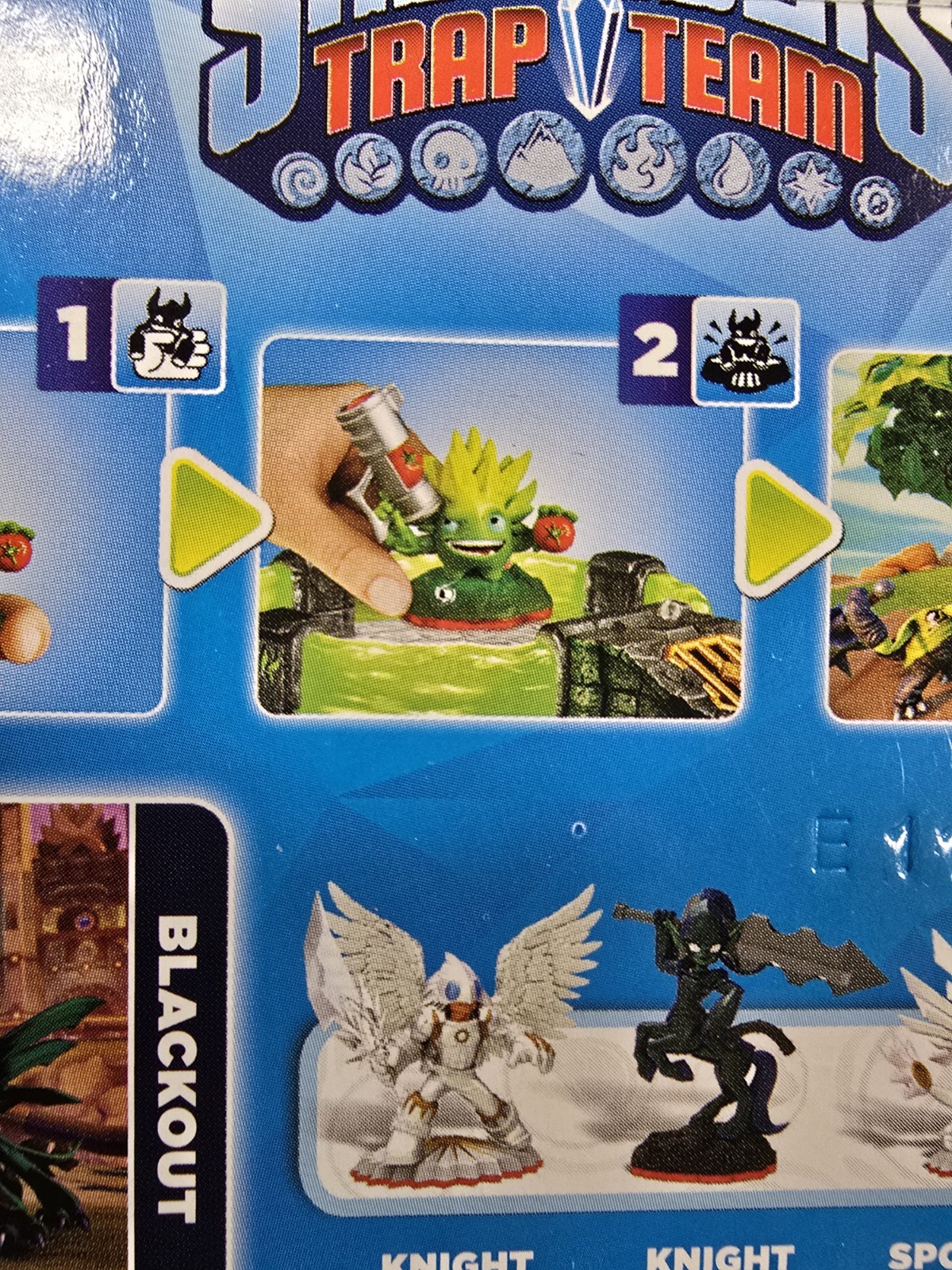 Skylanders Trap Team – Blackoutt – New