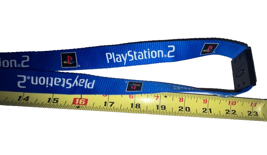 OFFICIAL Sony PlayStation 2 PS2 Lanyard Promo Key & Badge Holder