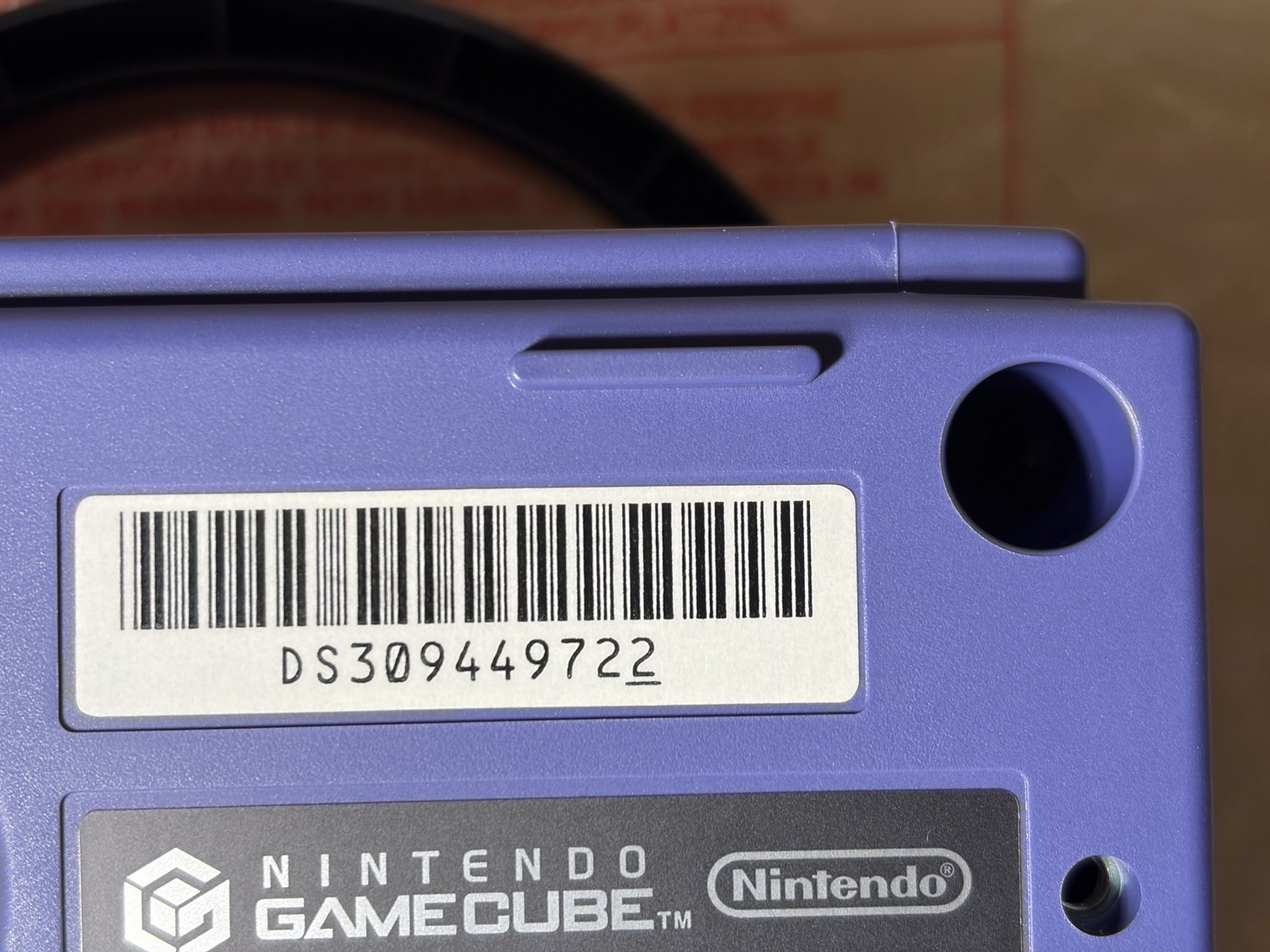 Nintendo GameCube Indigo Game Console DOL-001 NTSC Open Box