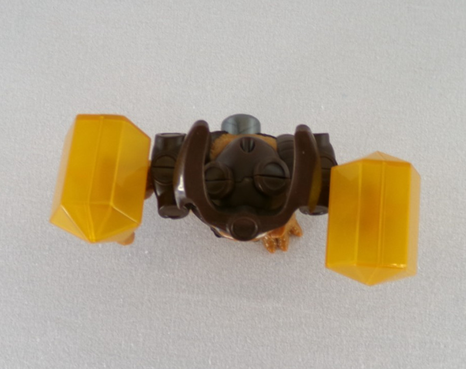 MCDONALD’S SKYLANDERS TRAP TEAM WALLOP TRAP MASTER FIGURE 2015 WORKS – EUC