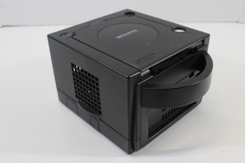 Nintendo GameCube Console OEM Replacement Shell Jet Black DOL-001 Cos.Damage #4