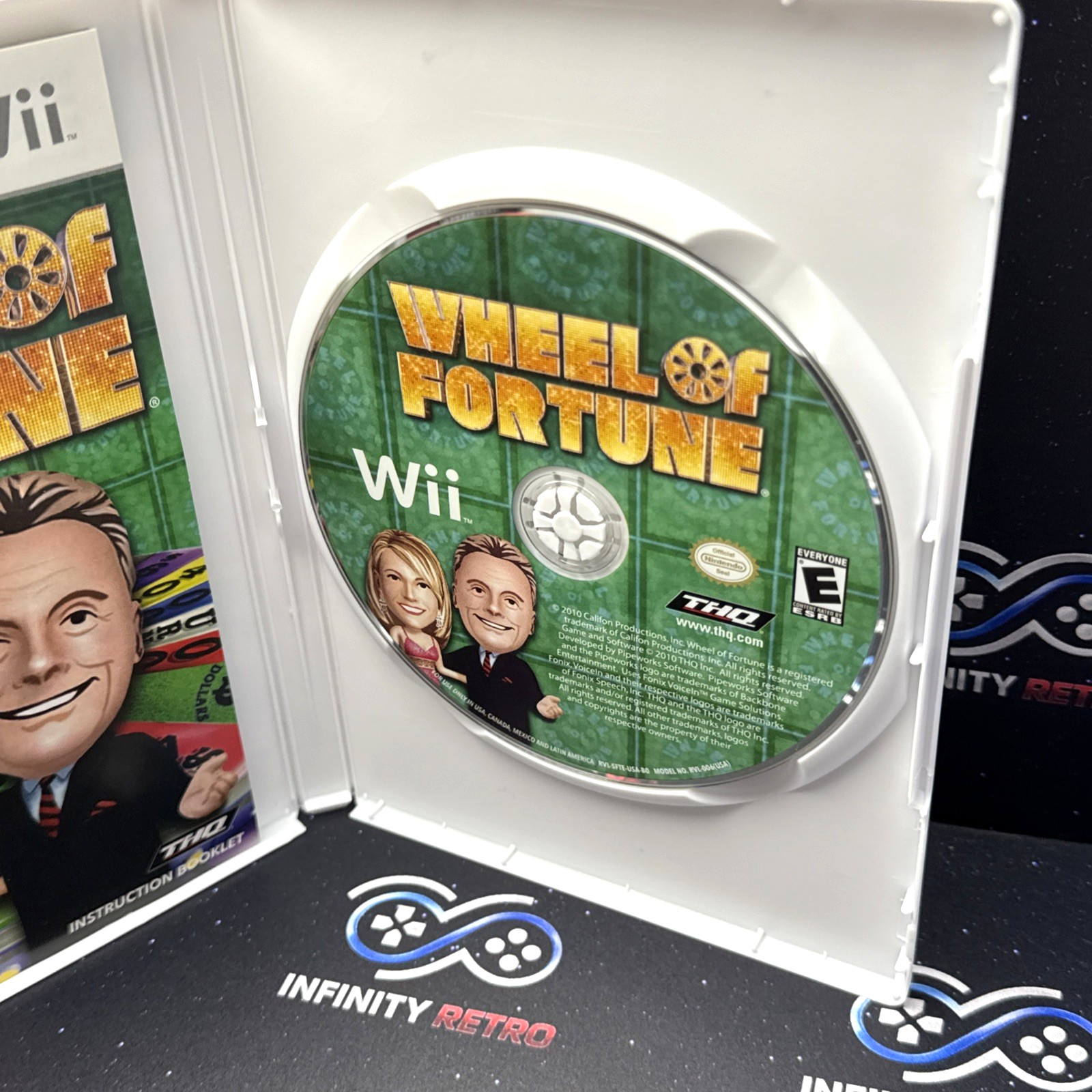 Wheel of Fortune Nintendo Wii CIB Complete Refurbished & Tested Free Shipping