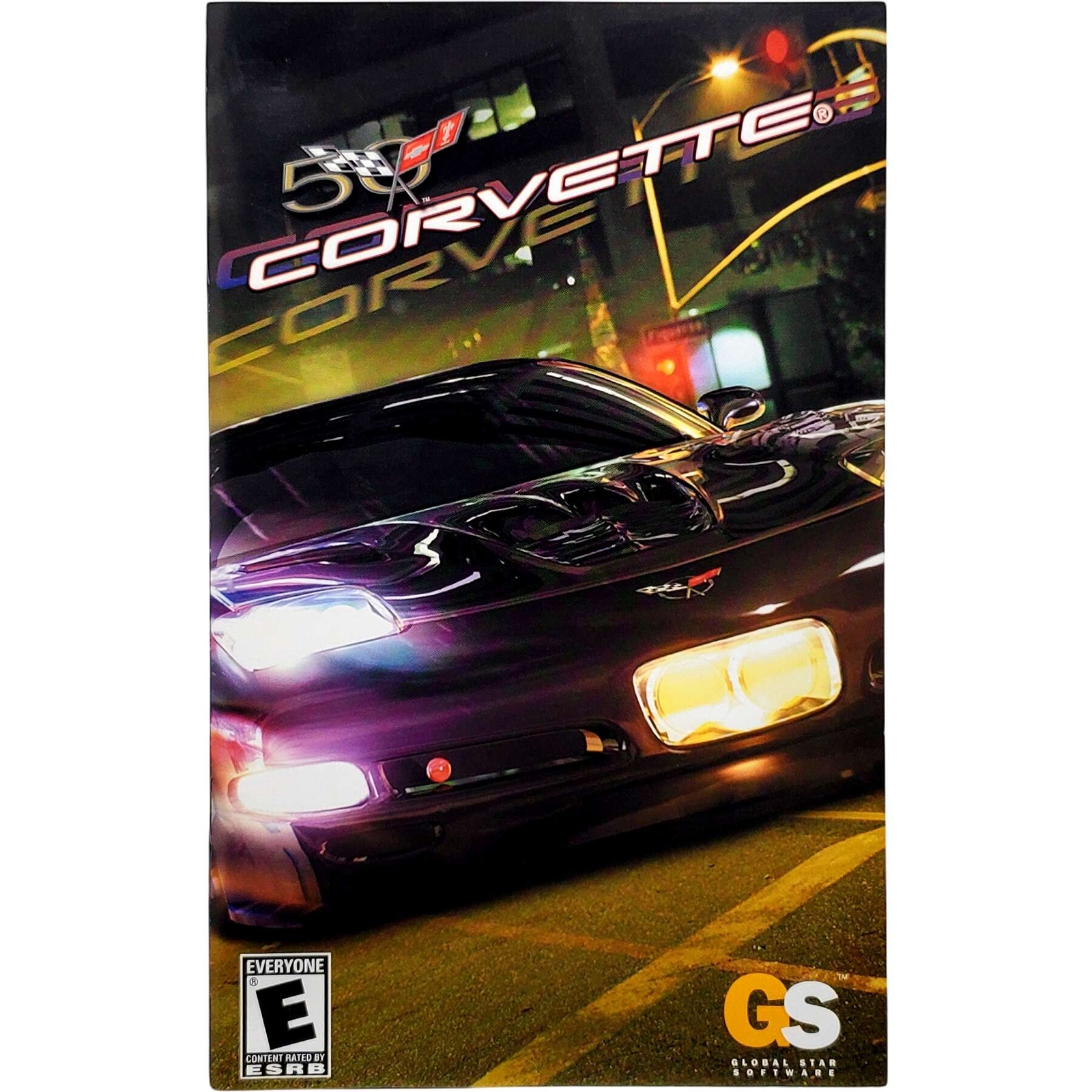 (Manual Only) Corvette – Sony Playstation 2 Pristine Tested Authentic