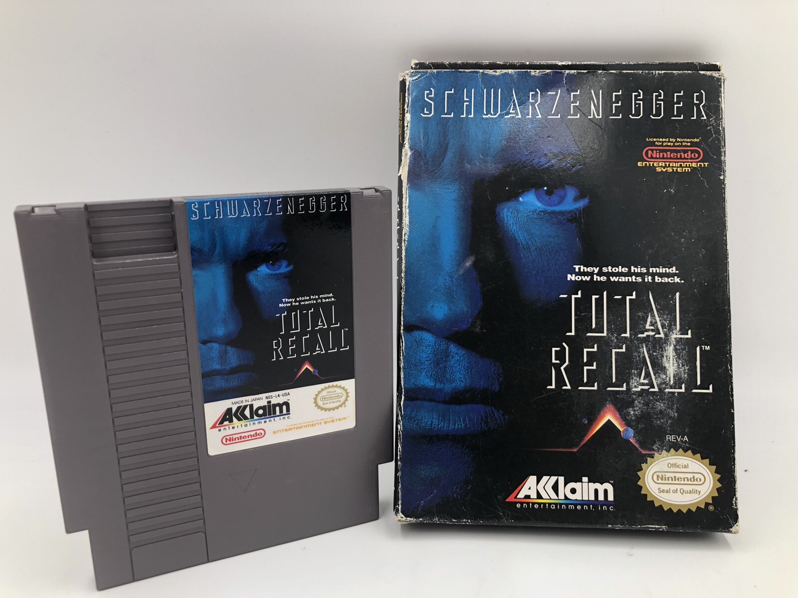 NES – Total Recall – 1990 – Acclaim – In Box