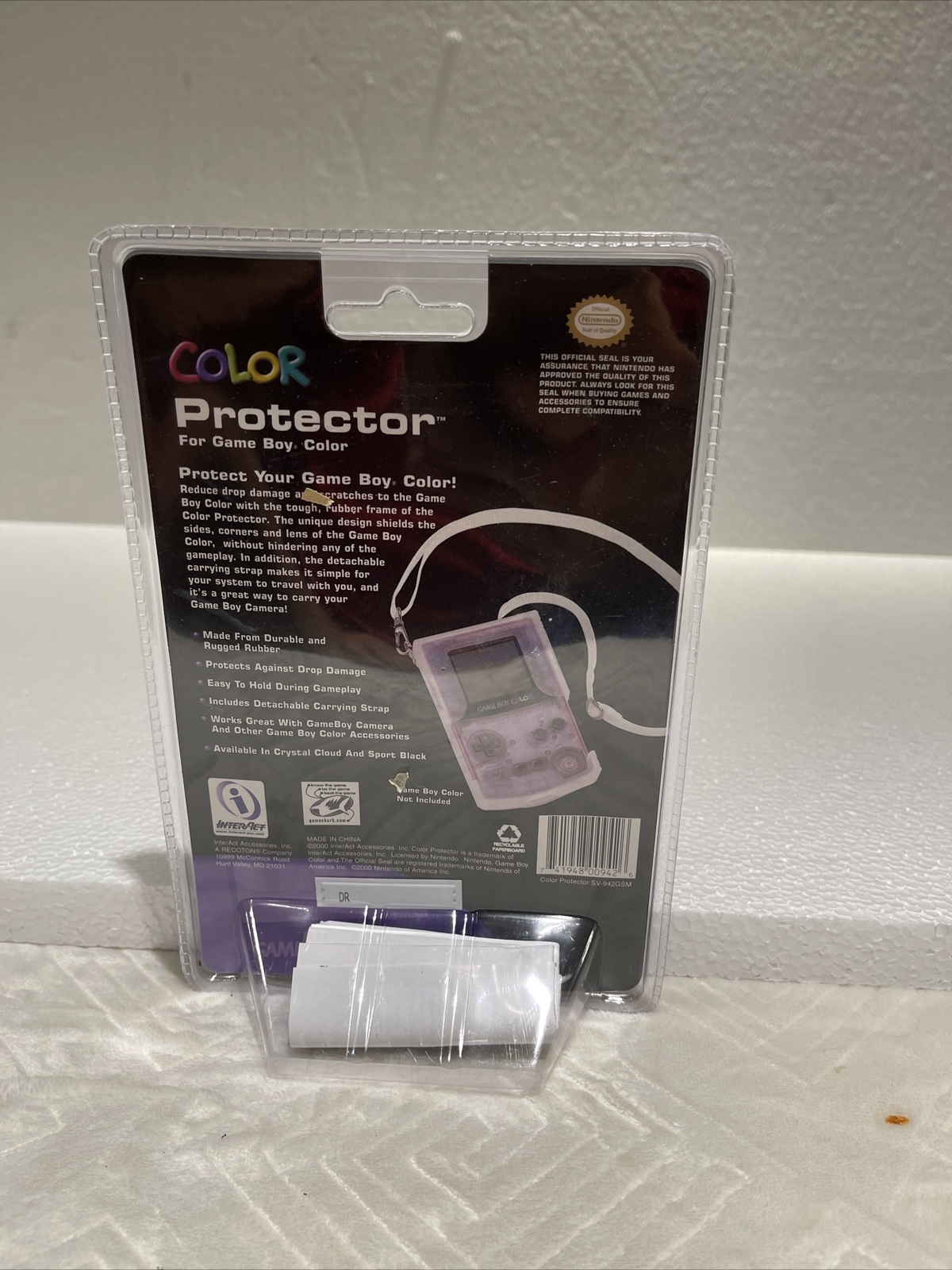 Protector Case for Nintendo Game Boy Color (GBC) NEW SEALED