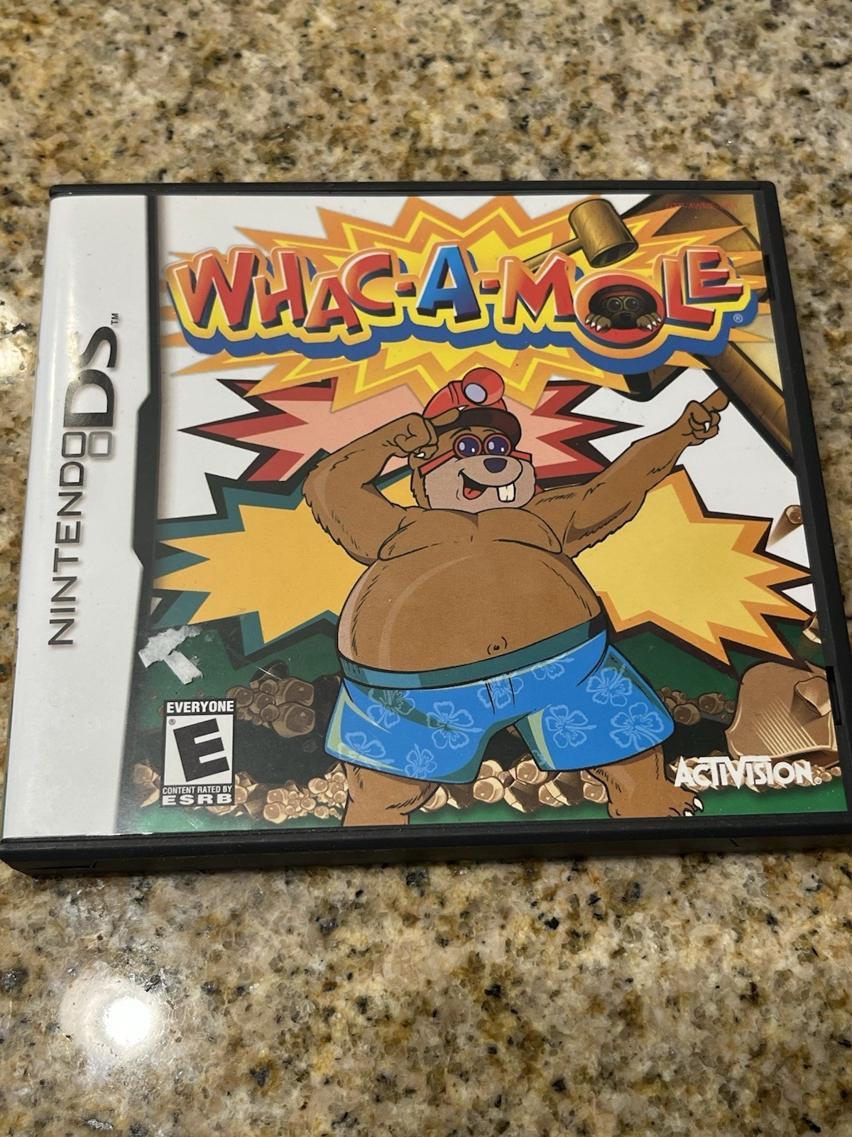 Activision Whac-A-Mole Nintendo DS E-Everyone NTSC-U/C 2005 Manual