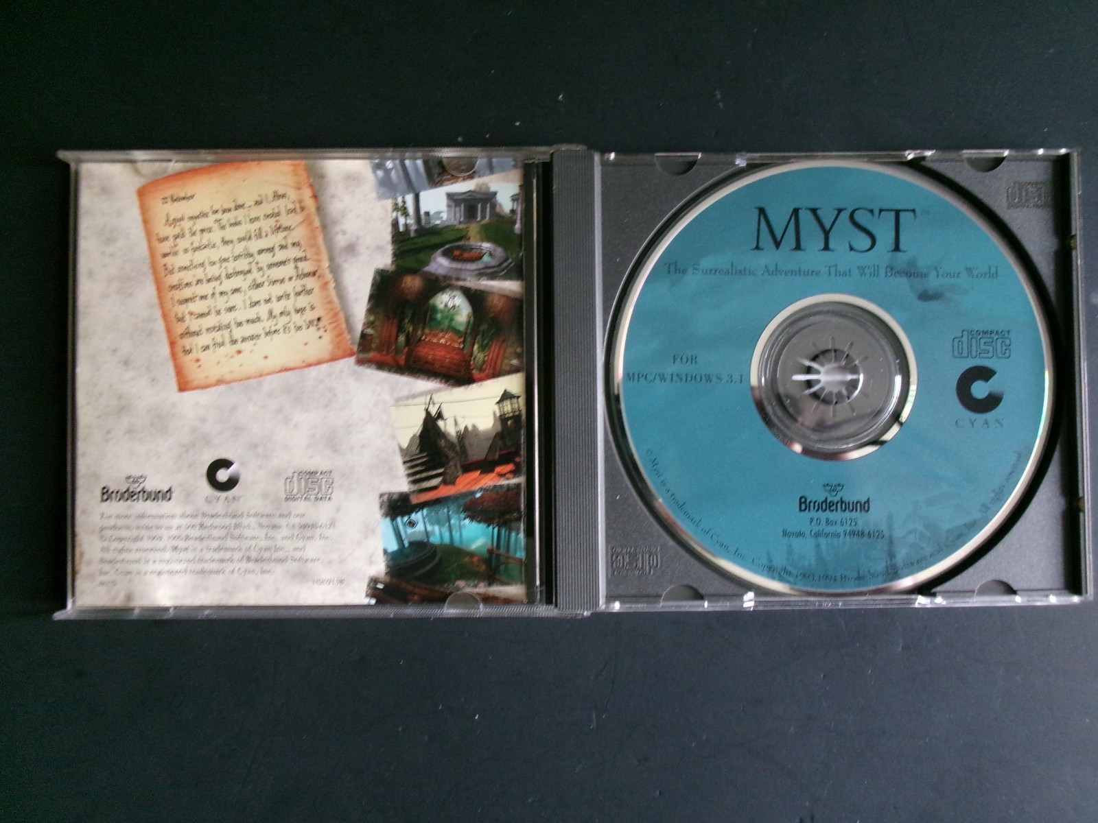 Windows 95 Games / Software Lot- Myst – Microsoft Golf – Flag Screensavers