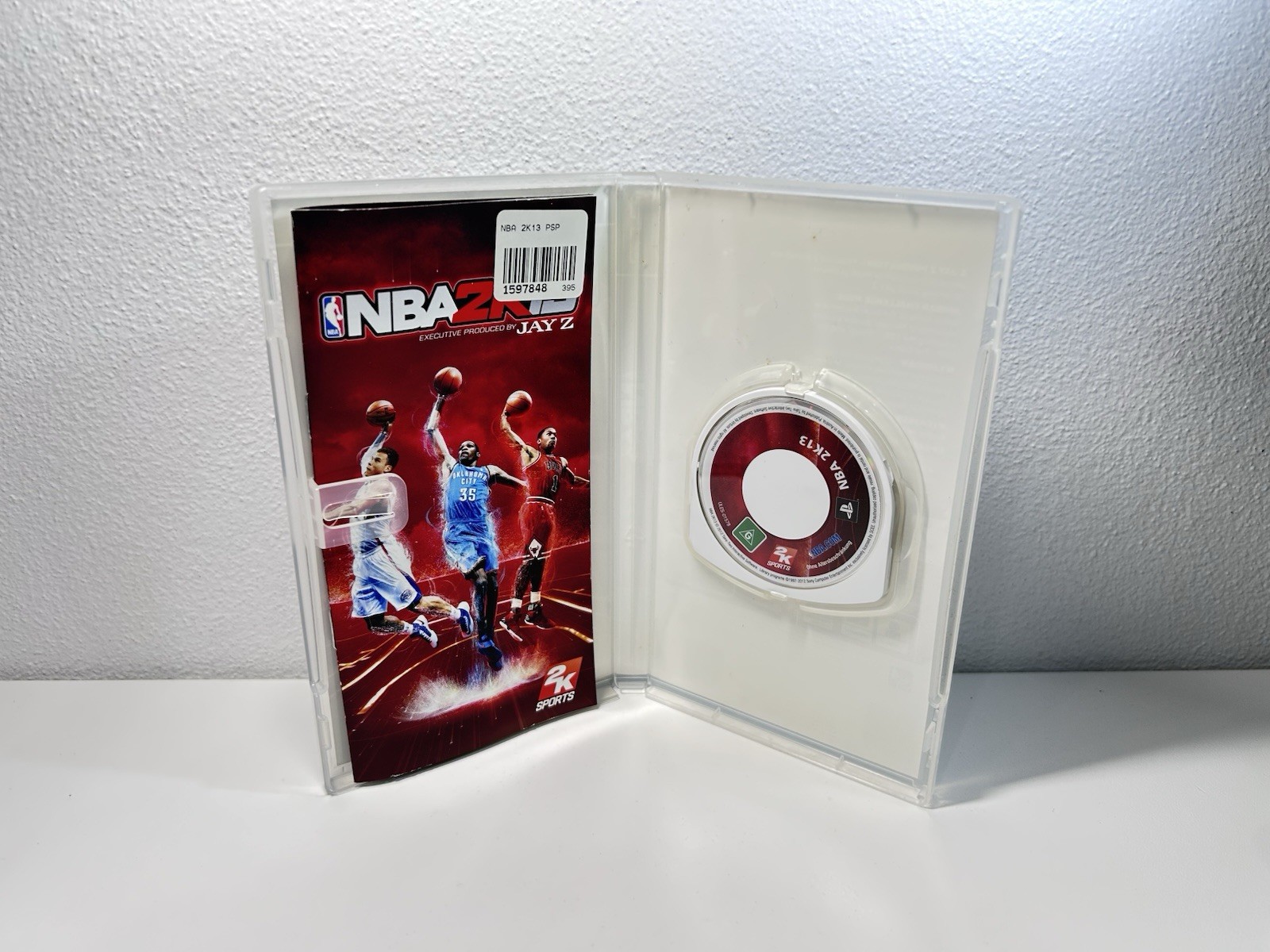Playstation Portable PSP NBA 2k13 2013 Excutive Produced By Jay Z – Inc Manual
