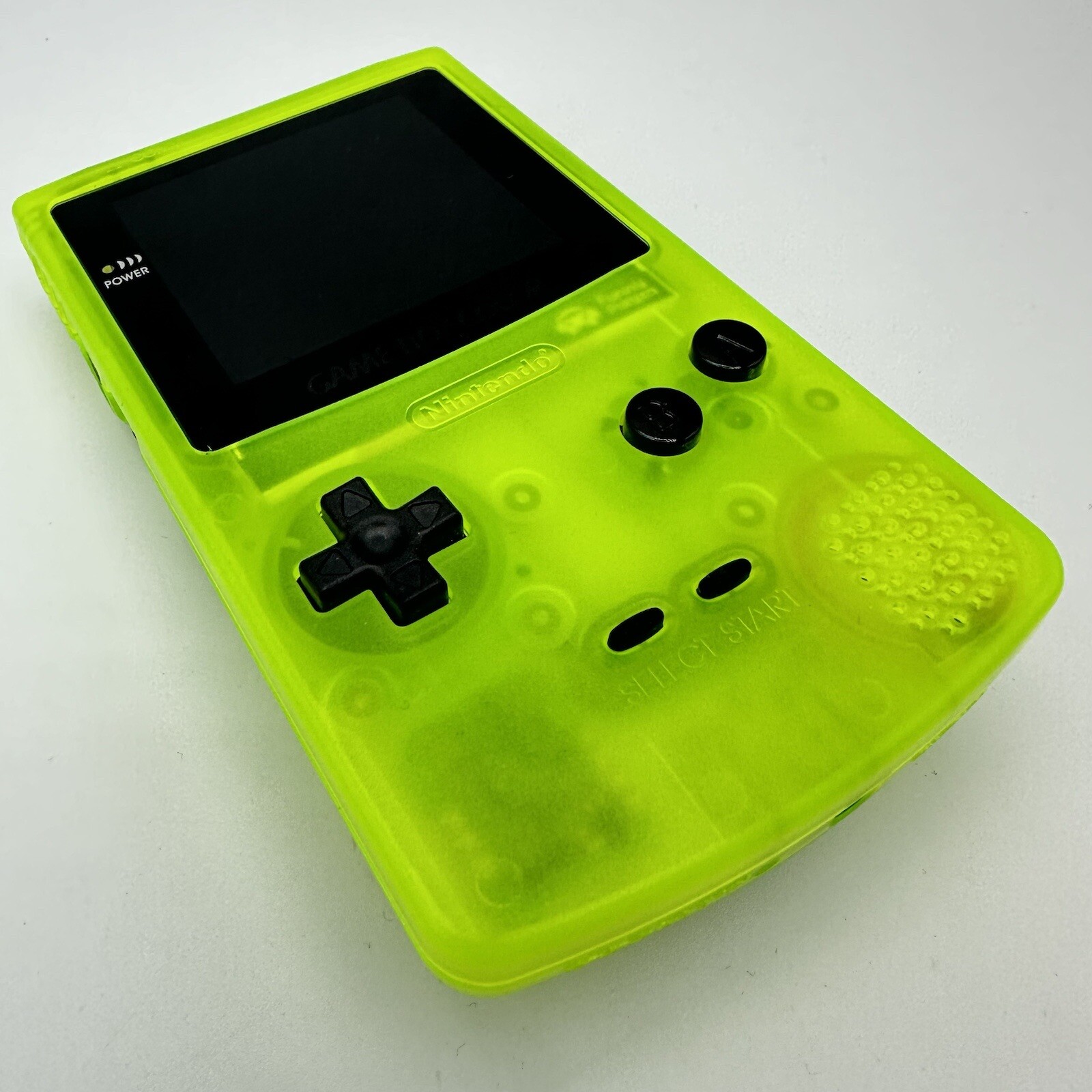 Nintendo Game Boy Color GBC IPS Q5 Laminated Backlight Backlit Mod Extreme Green