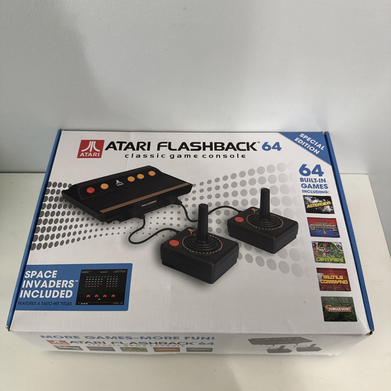 Atari Flashback 64 Special Edition Console With 64 Games Built In, Retro