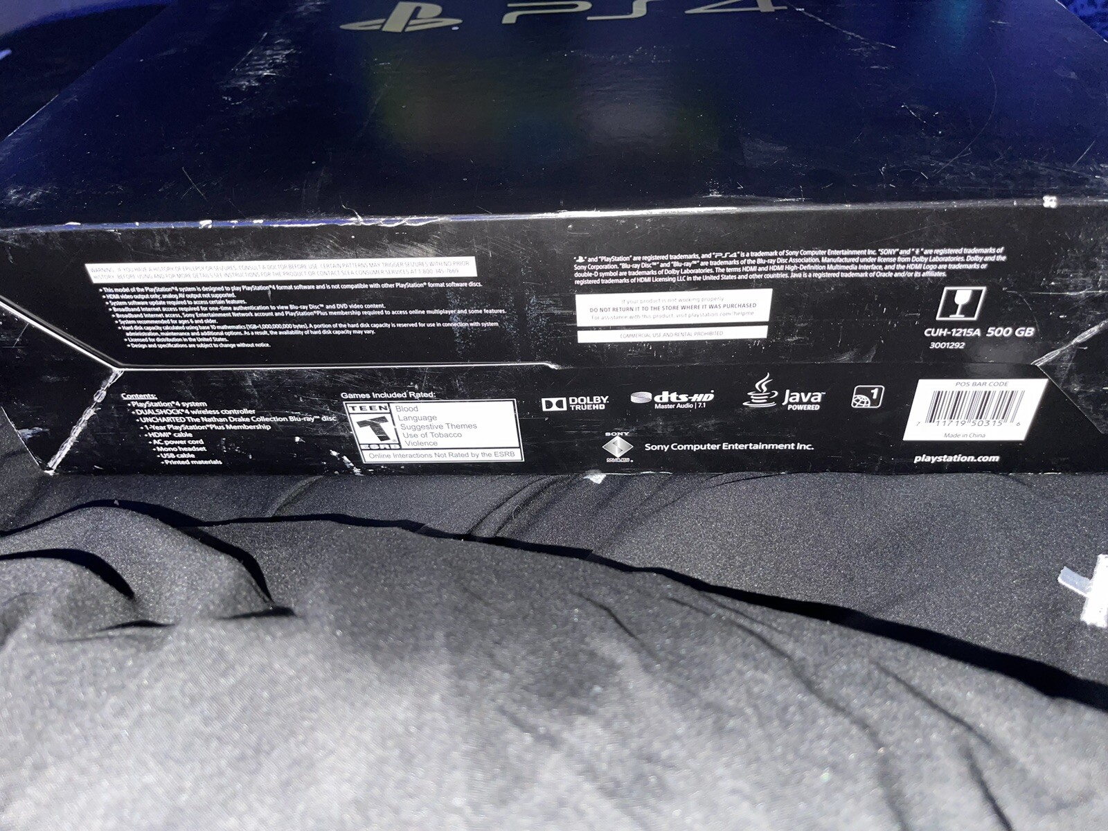 Sony PlayStation 4 PS4 500GB Gold Console Taco Bell Limited Edition