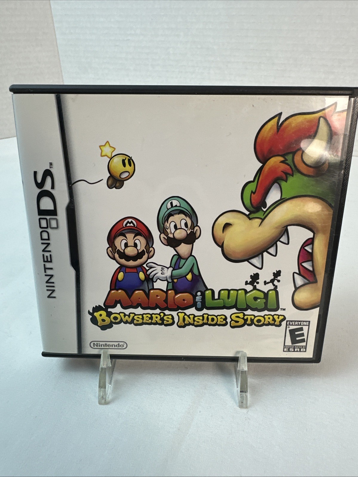 Mario & Luigi: Bowser’s Inside Story (Nintendo DS, 2009) CIB Tested And Working