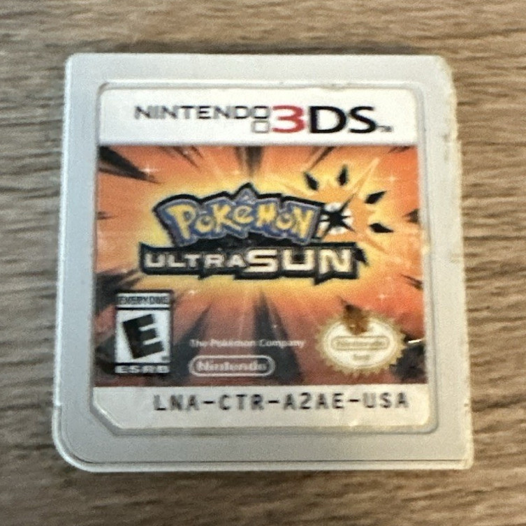 Nintendo 3DS Pokémon Ultra Sun Cartridge Only, E (Everyone), NTSC-U/C US/CA