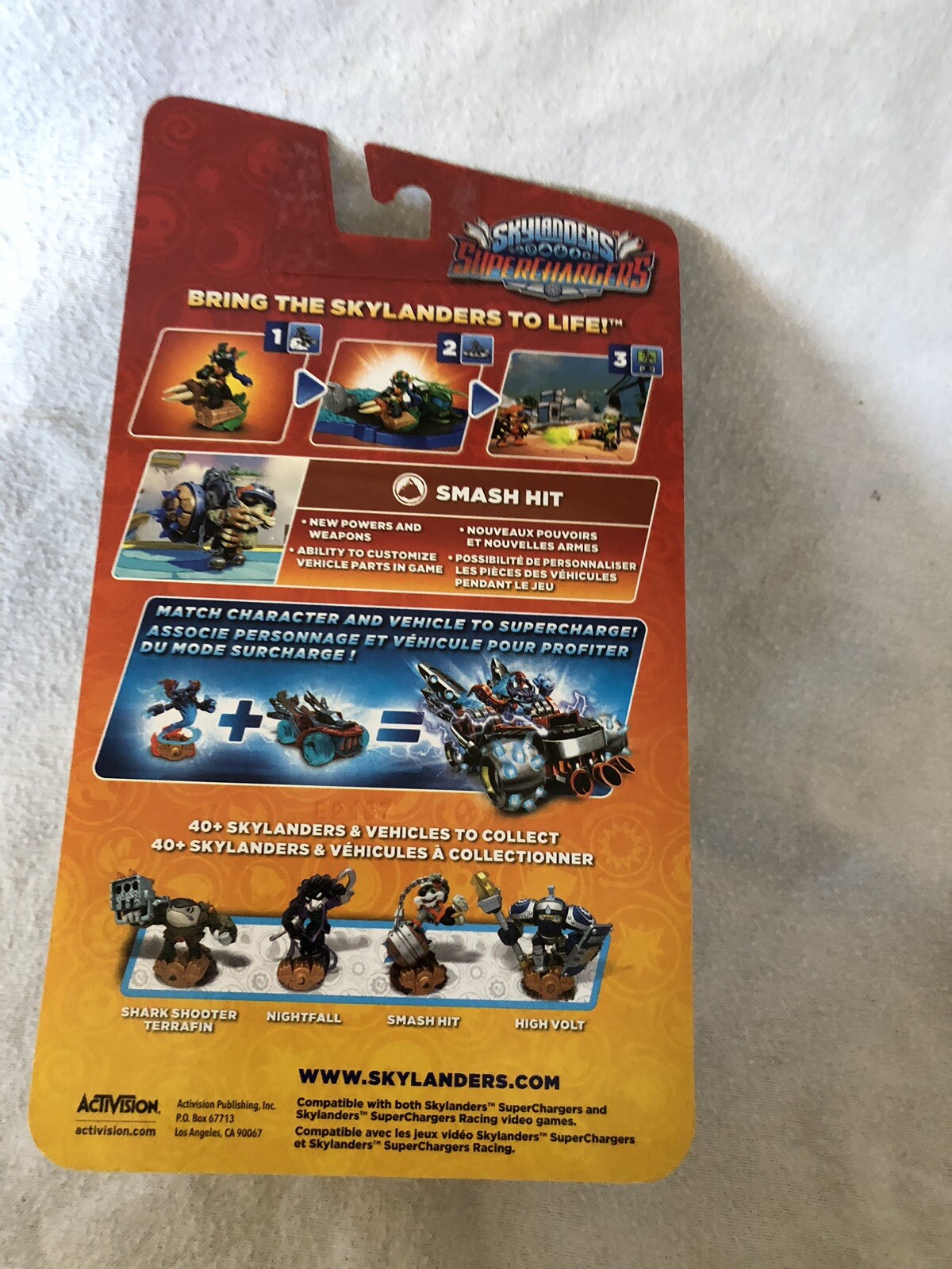 NEW Skylanders SuperChargers: Drivers Smash Hit Character Pack