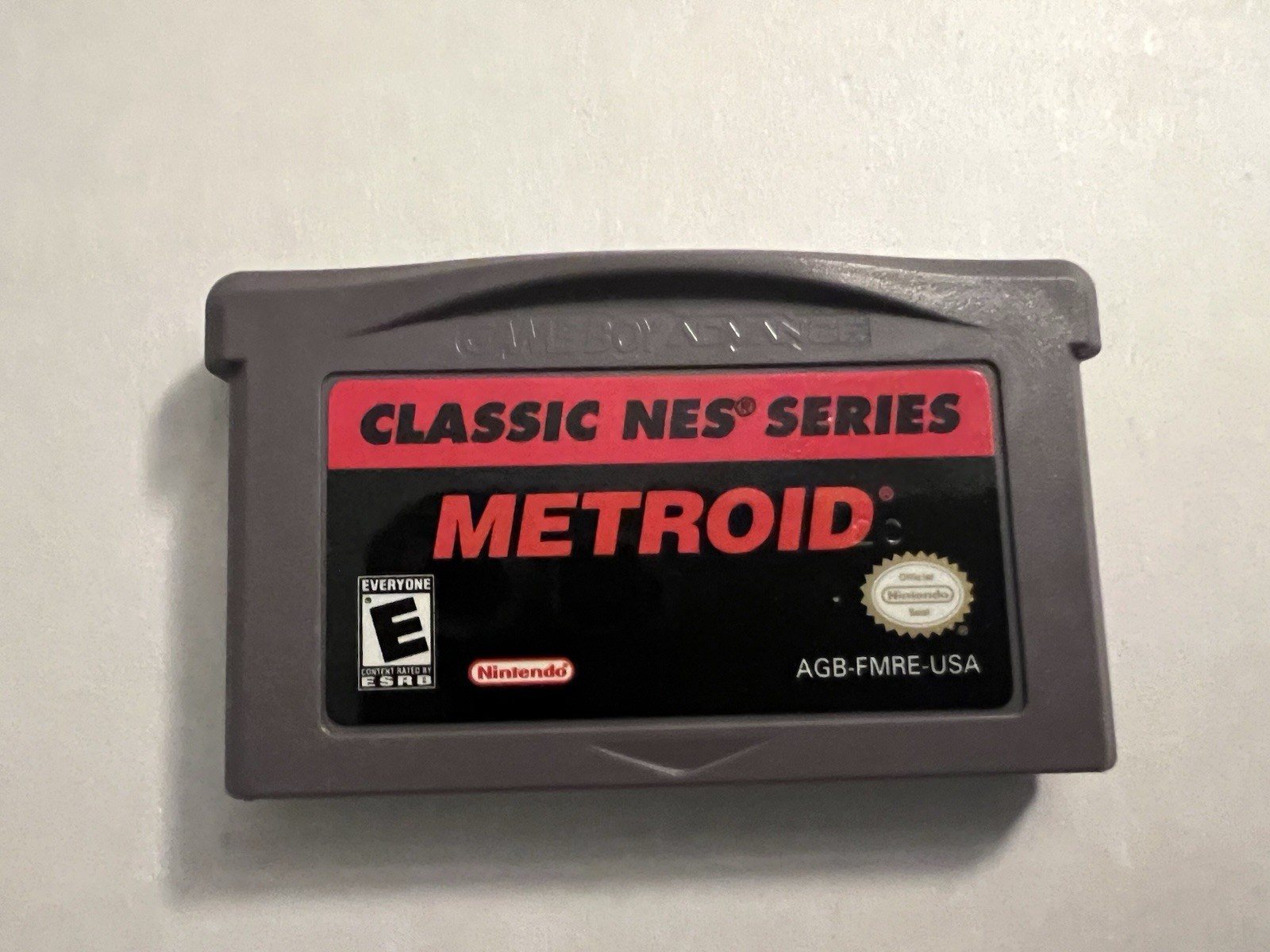 Nintendo Metroid Classic NES Series GBA NTSC-U/C 2004 E Manual Included CIB