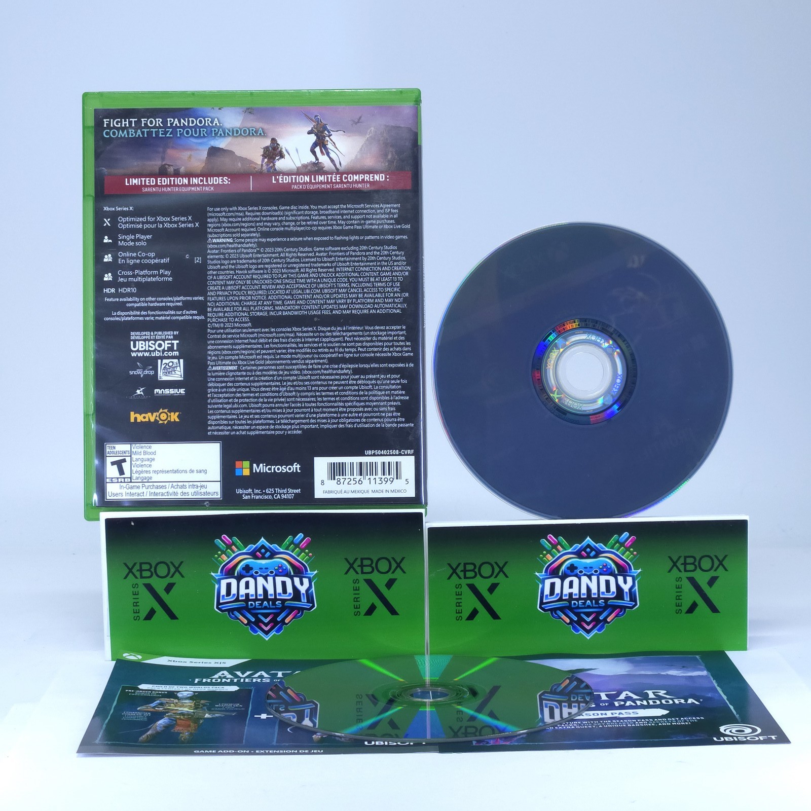 Avatar: Frontiers of Pandora Limited Edition DLC Valid – Xbox Series X
