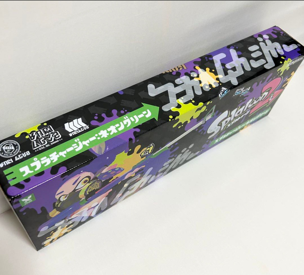 RARE Splatoon 2 Water Gun Splat Charger Green ver. EXPRESS Exclusive to JAPAN
