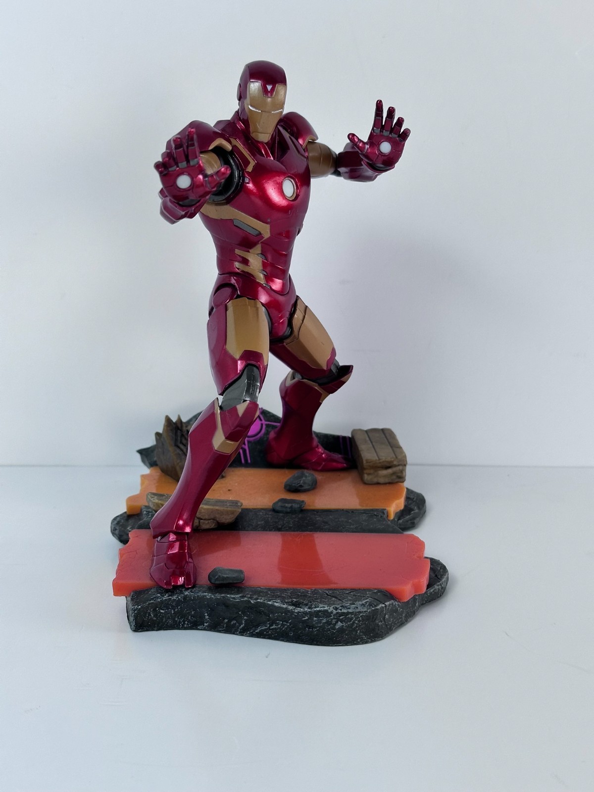Marvel vs Capcom Infinite Figures Set Mega Man Iron Man Chun Li Box Only No Game