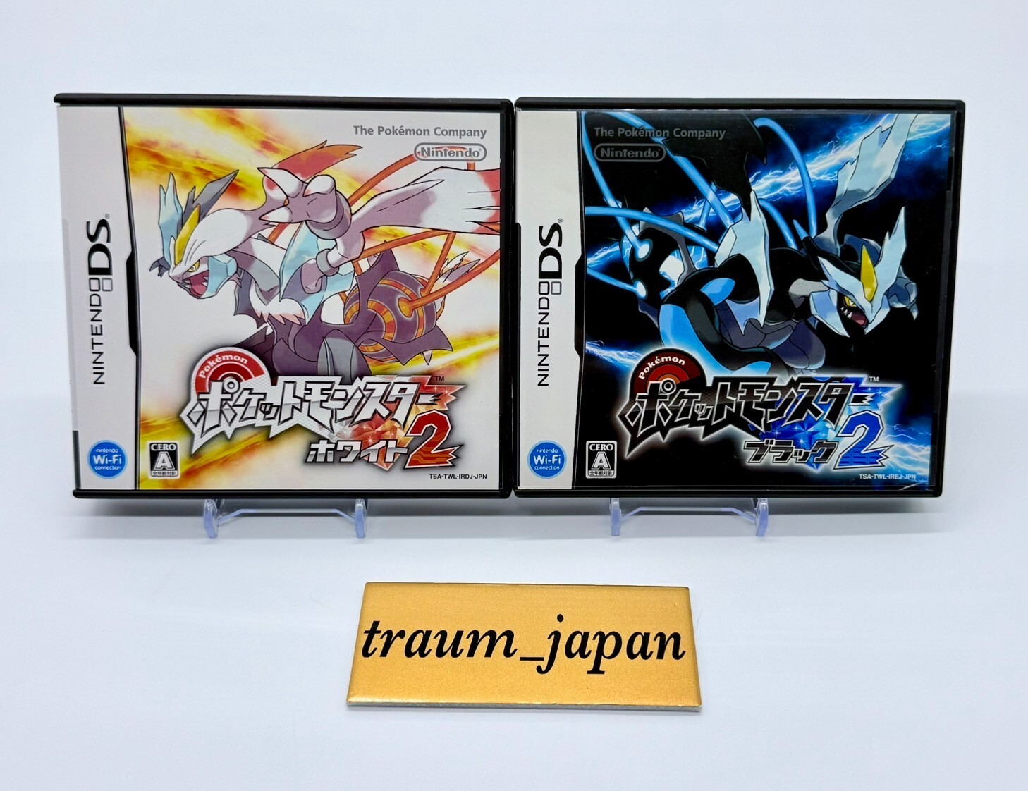 Pokemon Black 1 2 White 1 2 Gold Silver Pearl Diamond Platinum set Nintendo DS