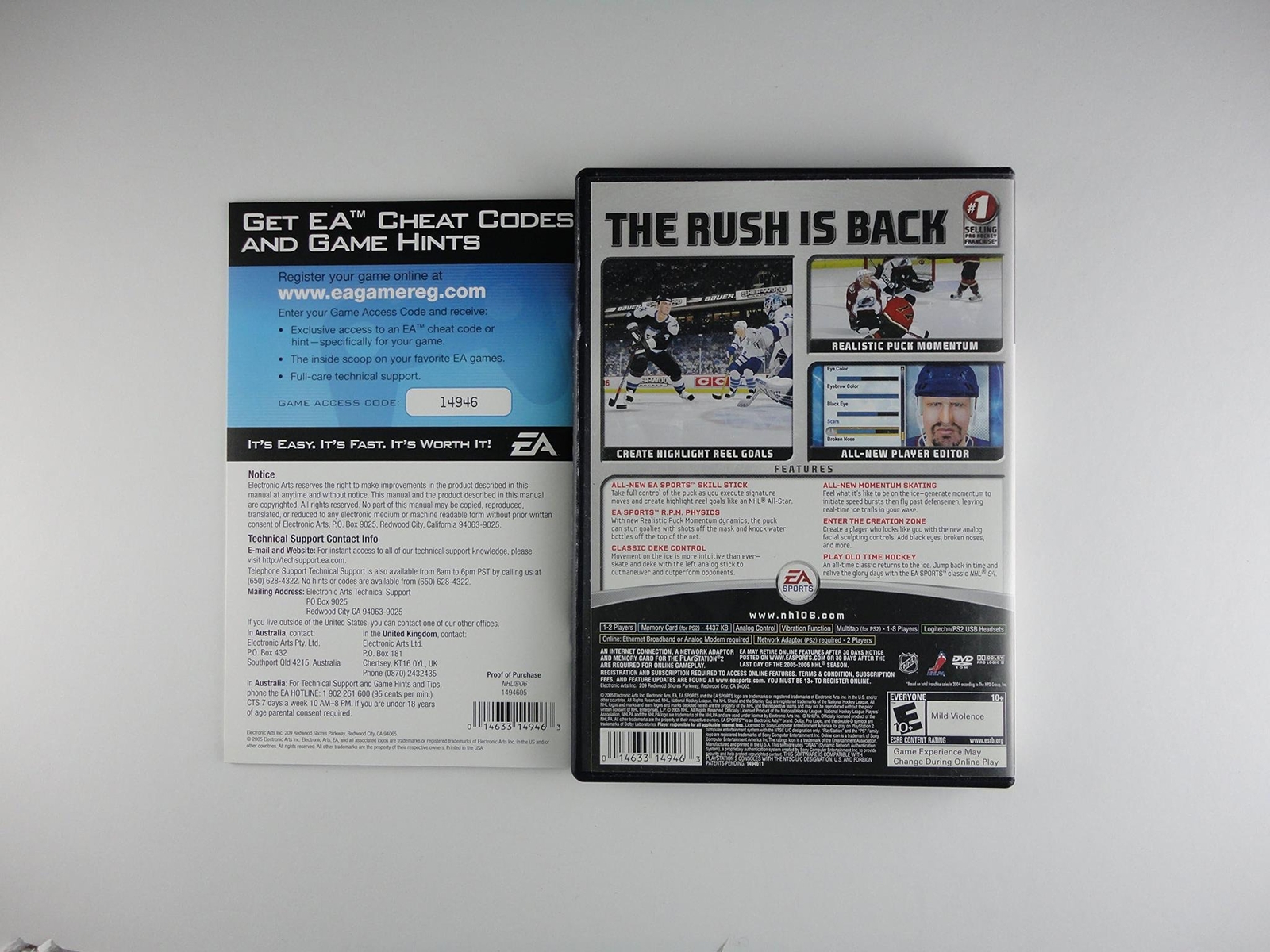 NHL 2006 – PlayStation 2 [video game]