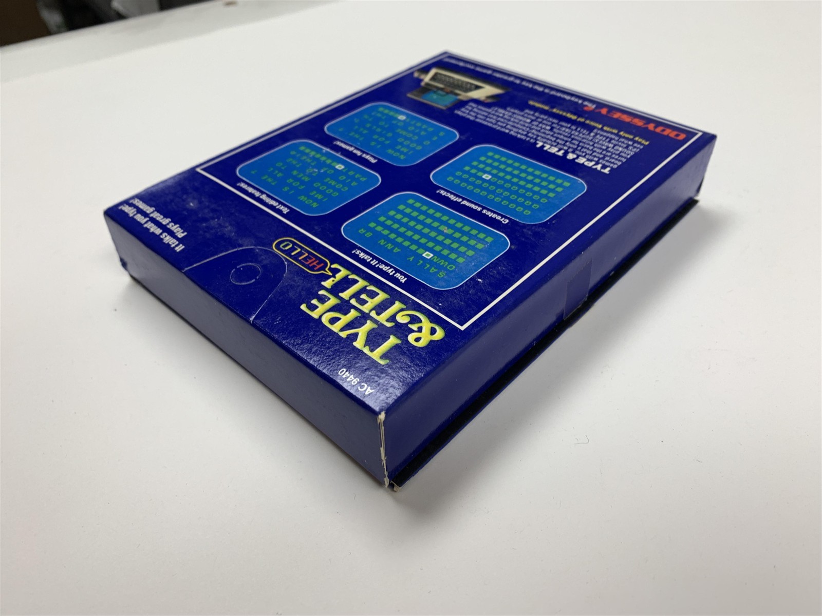 Type & Tell Magnavox Odyssey 2 CIB Talking Game The Voice Series Tested