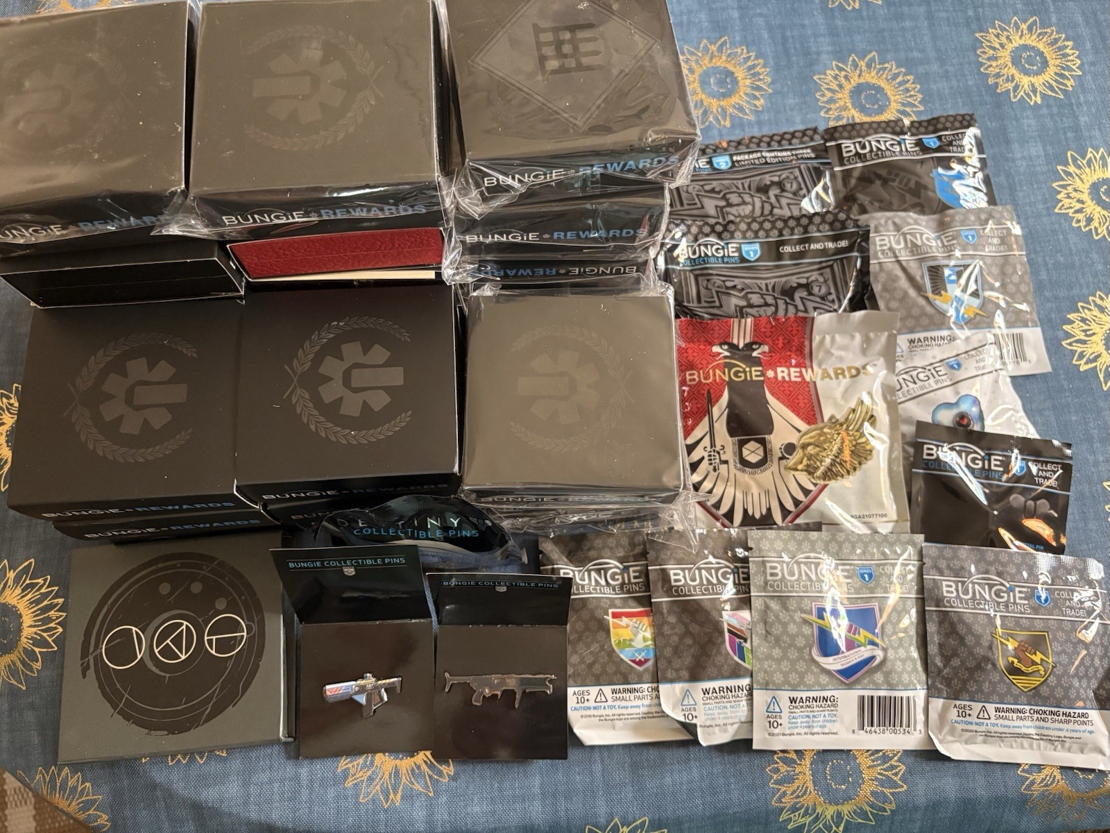 Lot of 38 Destiny 2 Pins – Seals, Armory and Other Collectible Pins