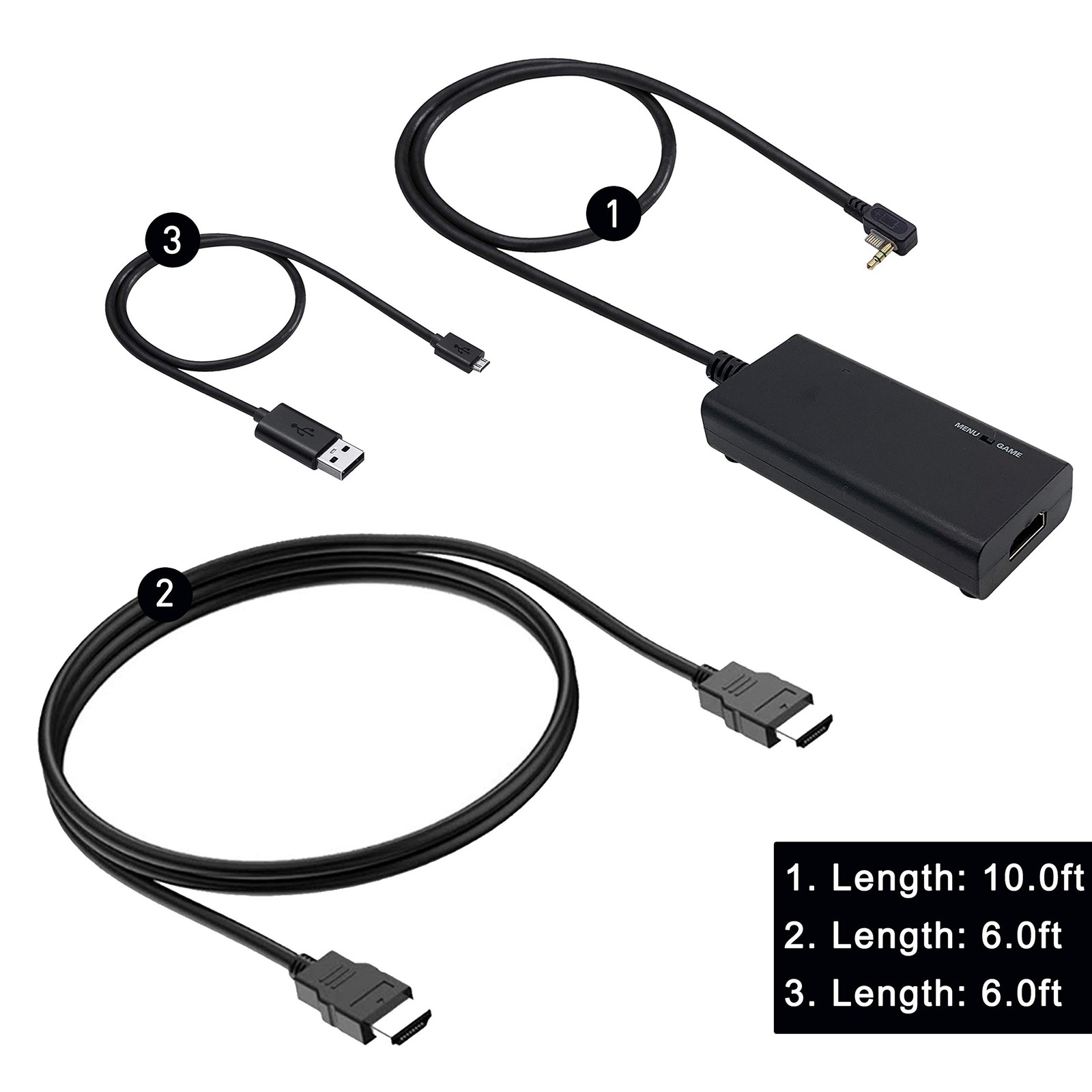HDMI Cable for PSP 2000 & PSP 3000 Handheld Console