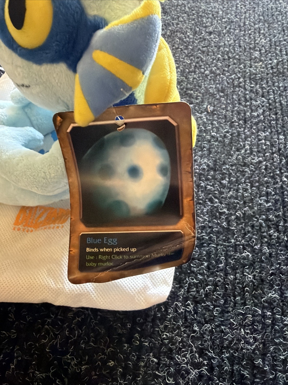 World of Warcraft Plush Murky Murloc Blizzard Entertainment-New With Bag And Tag
