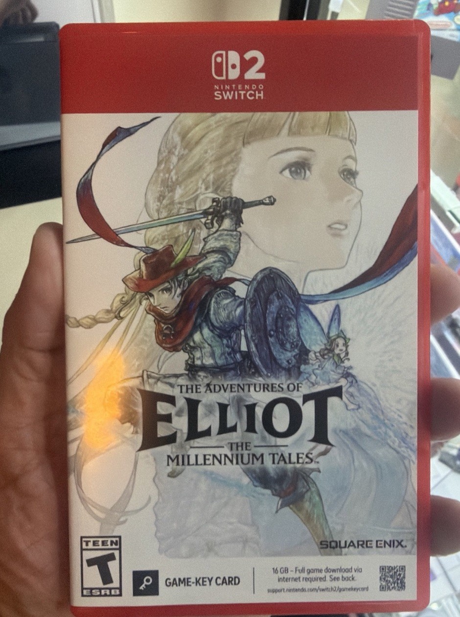 The Adventures of Elliot: The Millennium Tales CASE an POSTER ONLY (NO GAME)