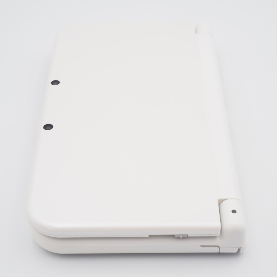[EXC] New Nintendo 3DS XL LL Pearl White Console Tested w/Charger Box