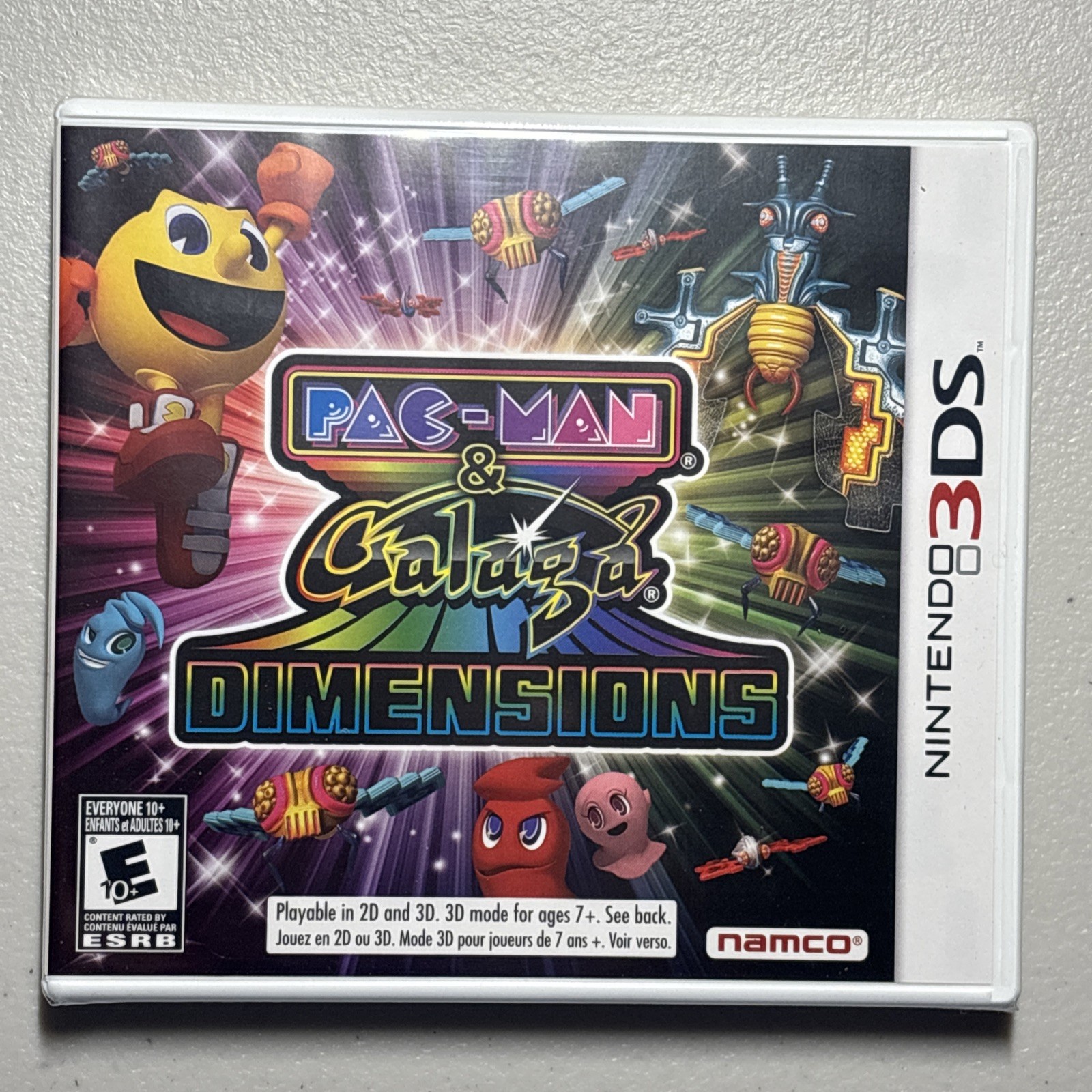Nintendo 3DS PAC-Man & Galaga Dimensions – Brand New ***Sealed – MINT!!!
