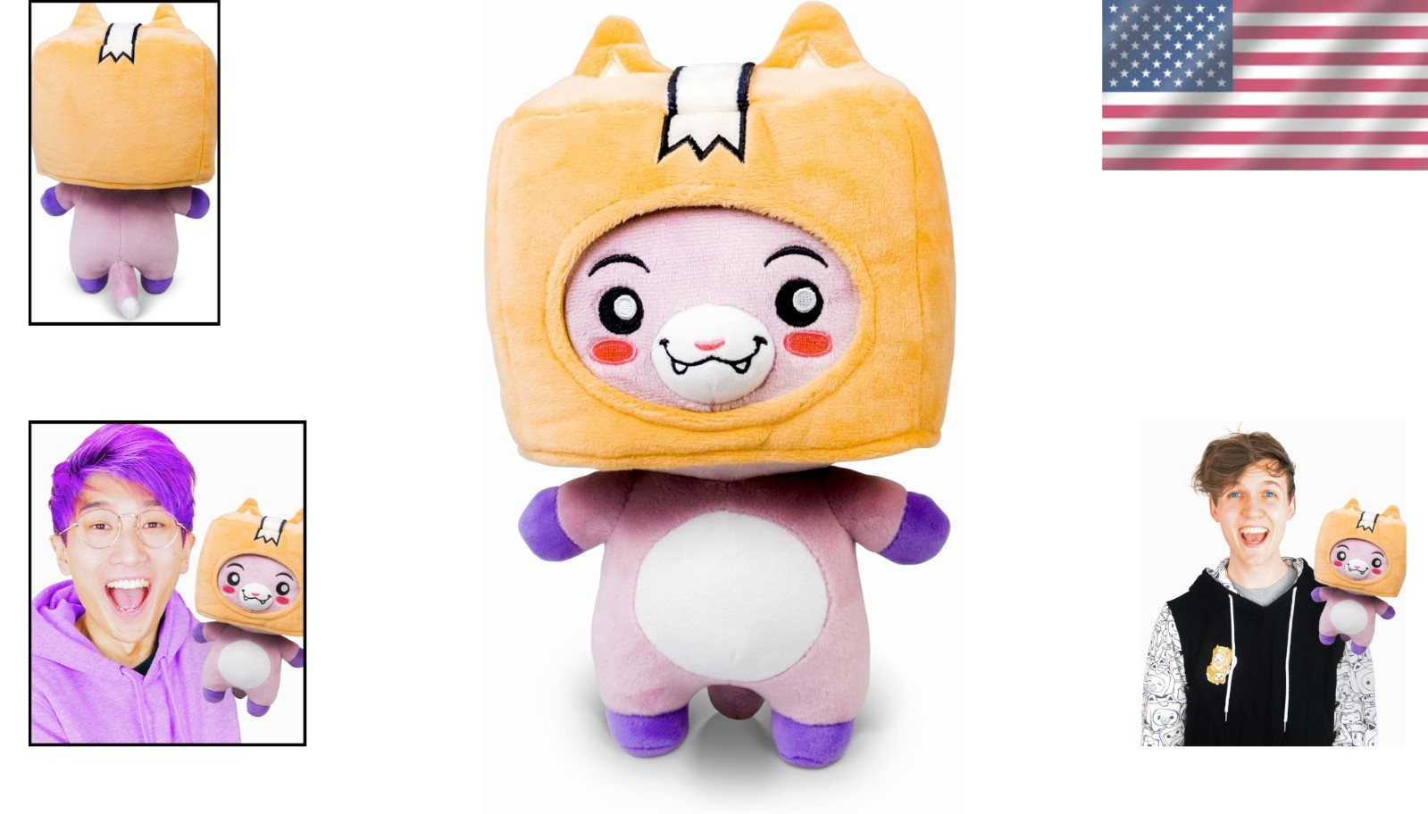 Official 9″ Foxy Plushie – Ultra-Soft Multi-Color Stuffed Toy for Collectors