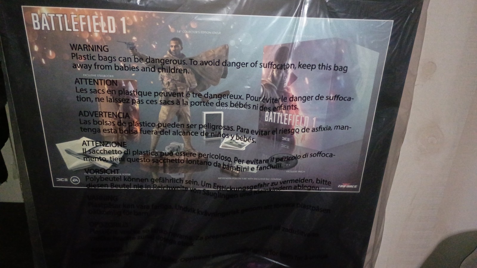Battlefield 1 Collector’s Edition BUNDLE (Xbox One/Series X/S/PS4/PS5/PC) NEW