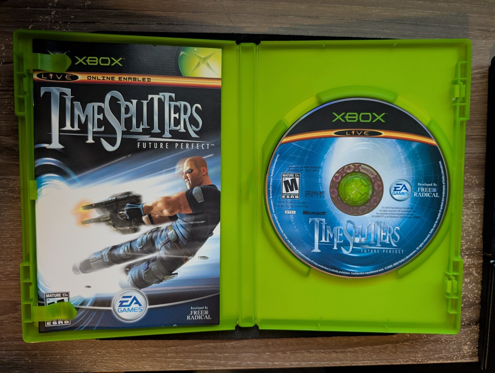 TimeSplitters: Future Perfect (Microsoft Xbox, 2005) Complete CIB – Tested