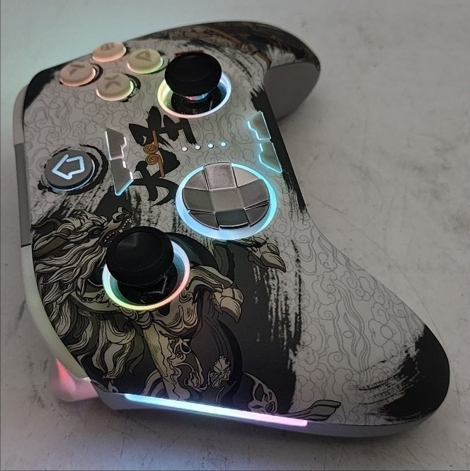EasySMX X15 Wireless Controller RGB Hall Effect PC Switch Android w/ USB Fob