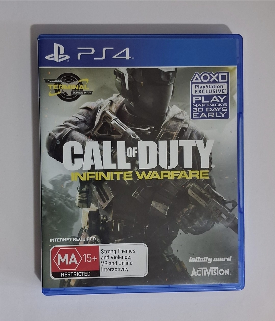 Call of Duty Infinite Warfare PS4 Tested Complete MA15+ Australian Version