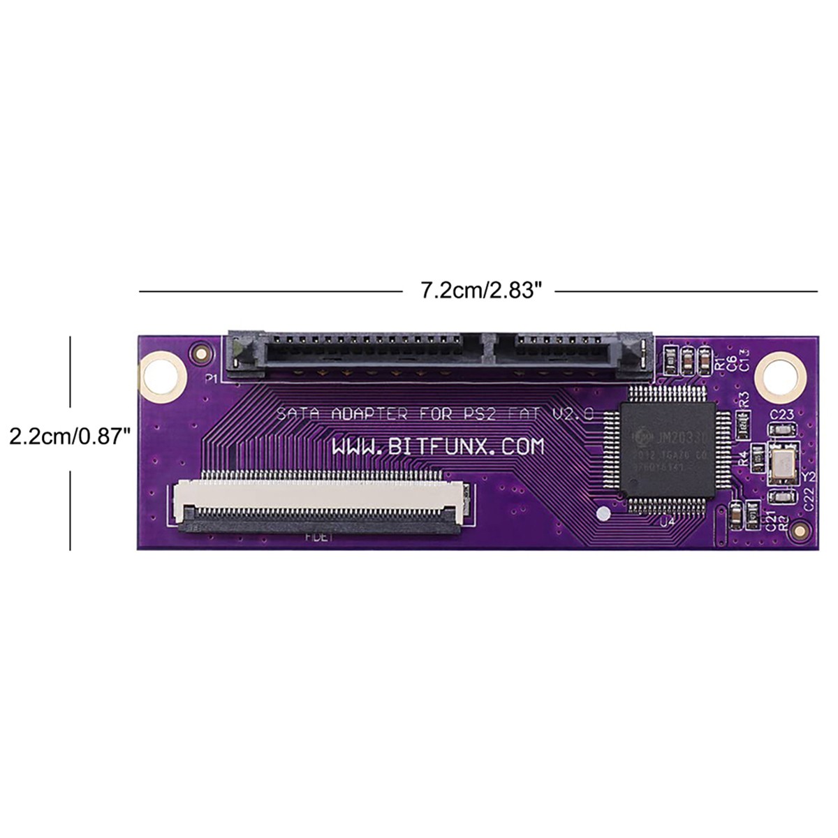 SATA Upgrade Adapter For Sony PlayStation 2 PS2 IDE Hard Drive Network Adapter