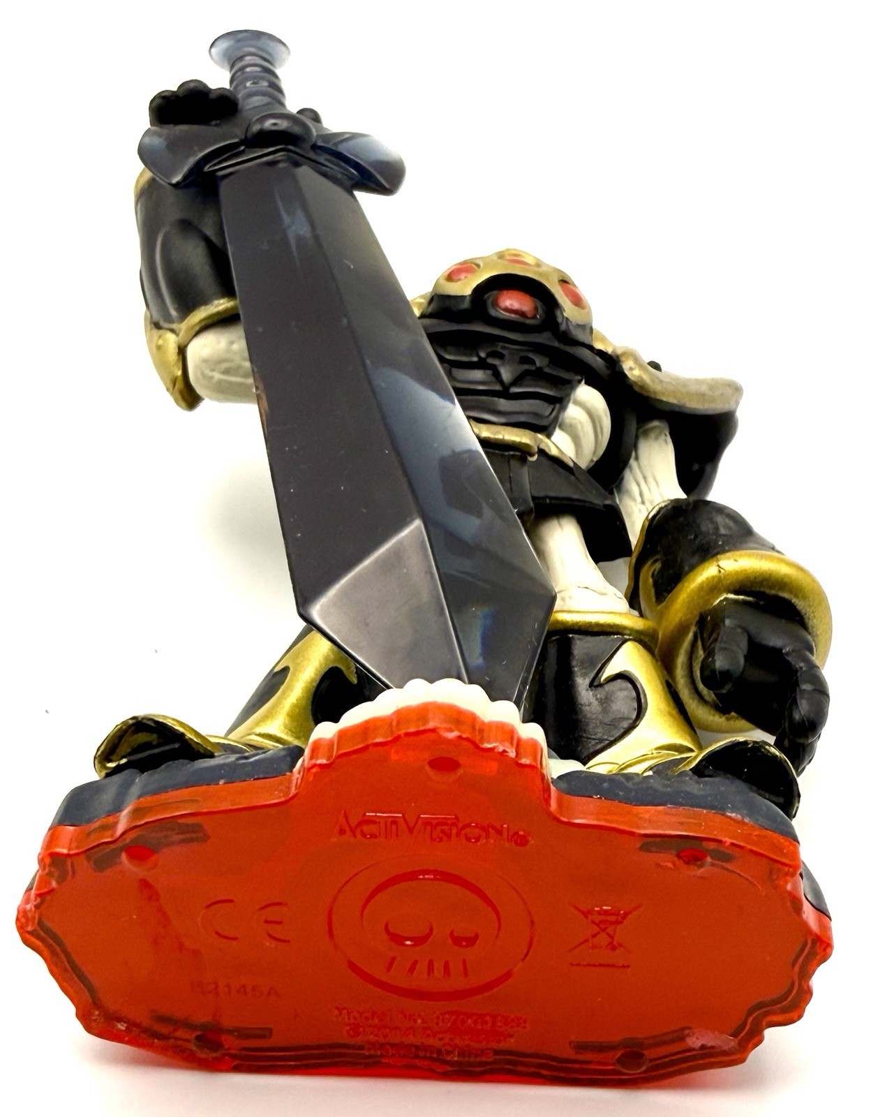 Skylanders Trap Team KRYPT KING Trap Master Undead Figure + CARD STICKER CODE