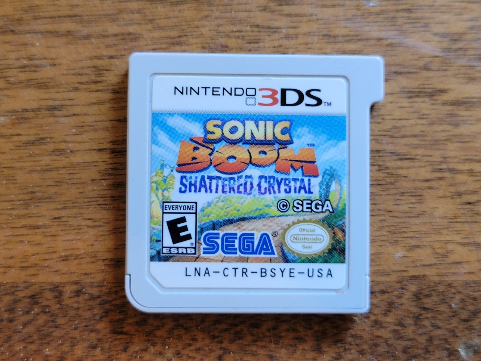 Sonic Boom: Shattered Crystal (Nintendo 3DS, 2014) Tested Cartridge Only