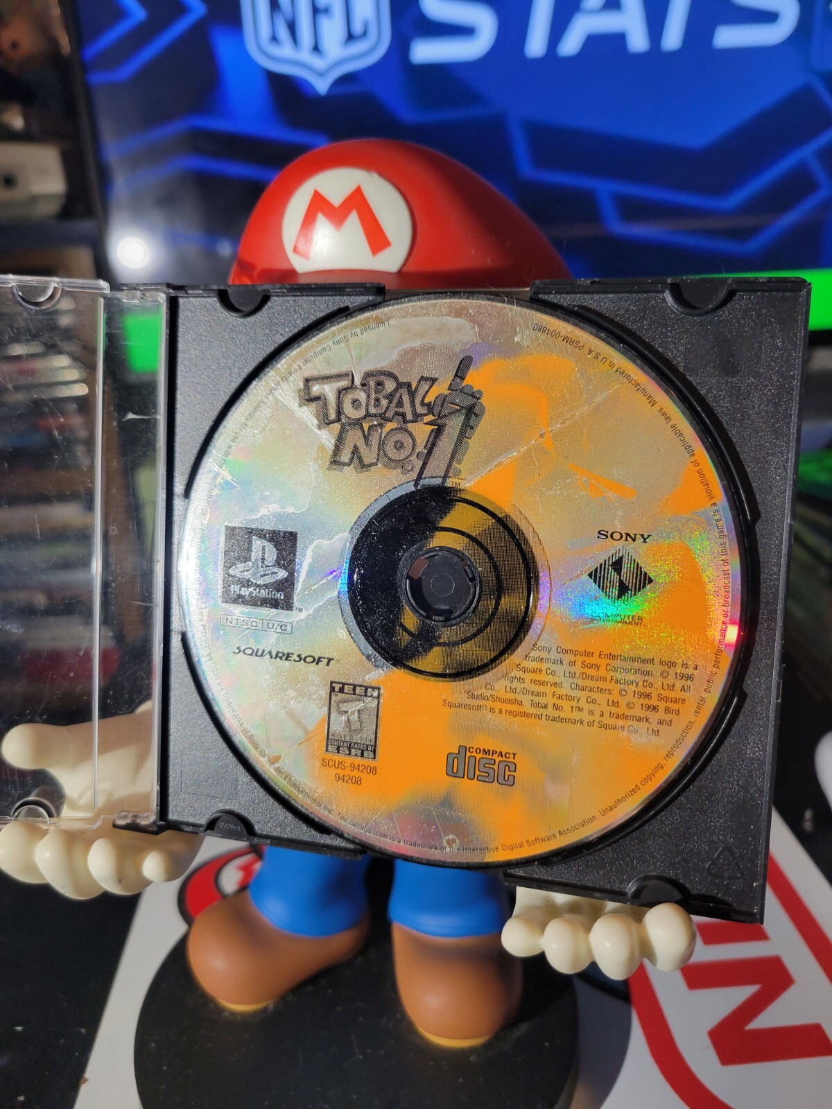 Tobal No. 1 PS1 PlayStation 1 1996 Tested Working