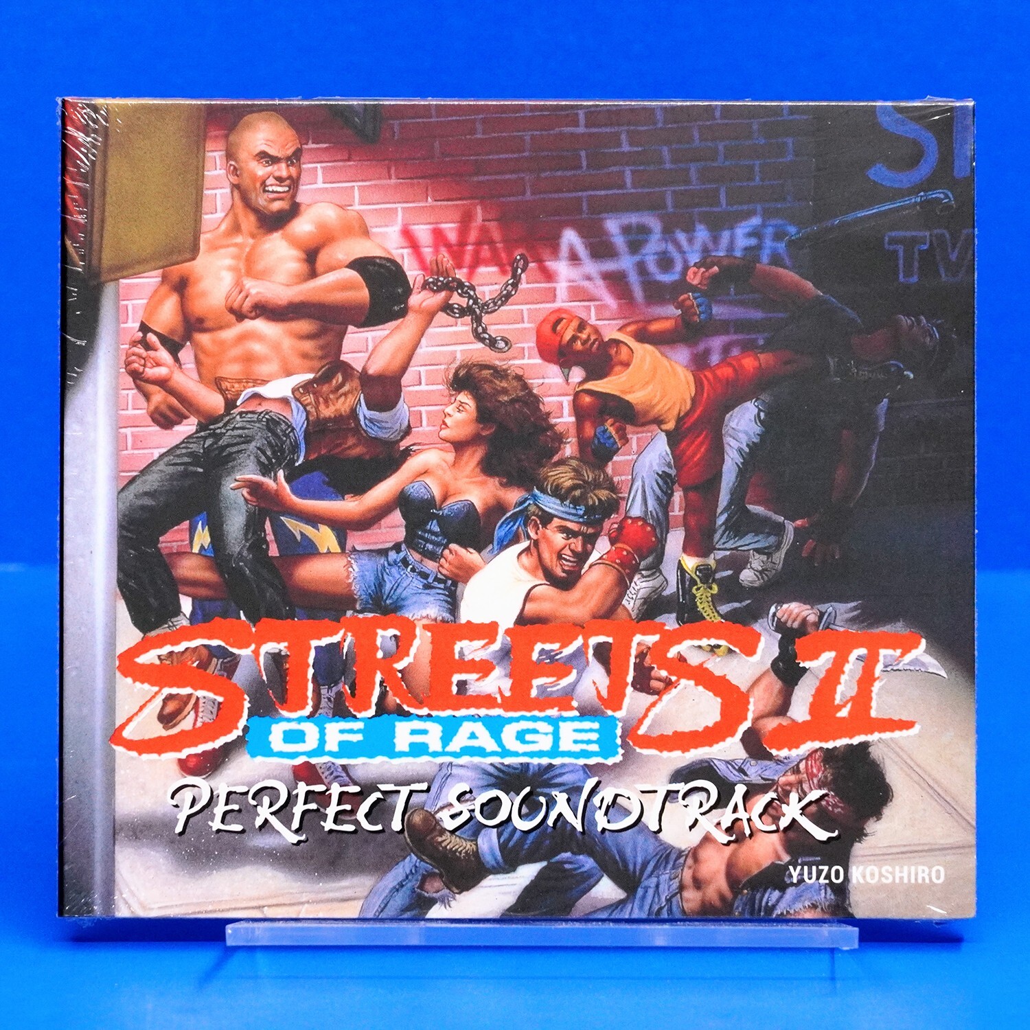 Streets of Rage II 2 OST Music CD Perfect Soundtrack Sega Genesis Yuzo Koshiro