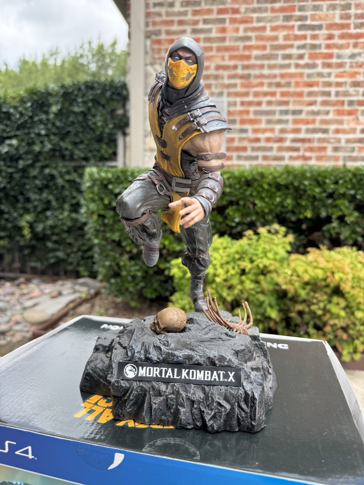 Mortal Kombat X Kollector’s Edition Scorpion Statue Figure. STATUE ONLY