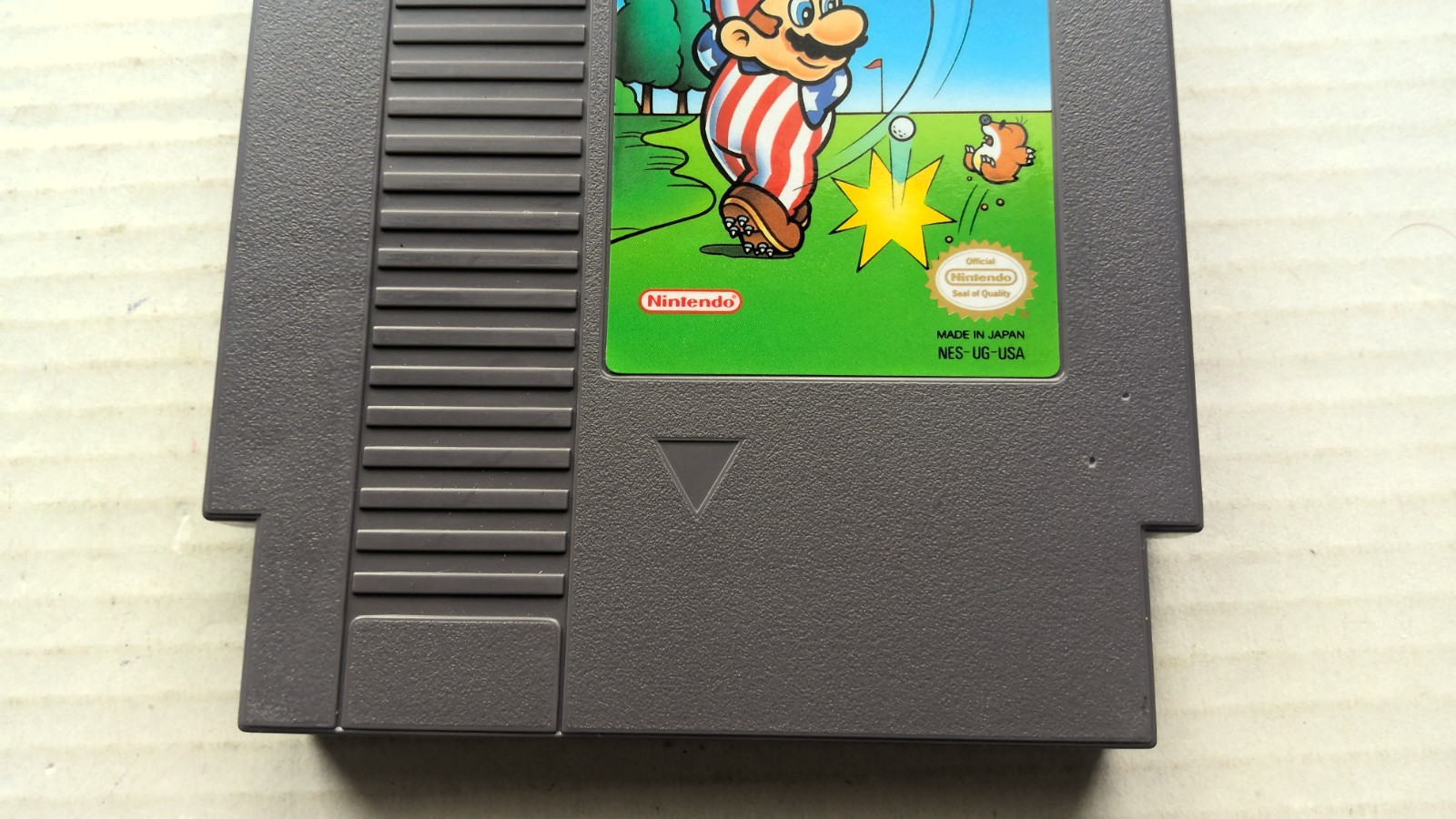 Vintage NES Open Golf Video Game Nintendo 1985 Cartridge 80’s Toys 1980’s