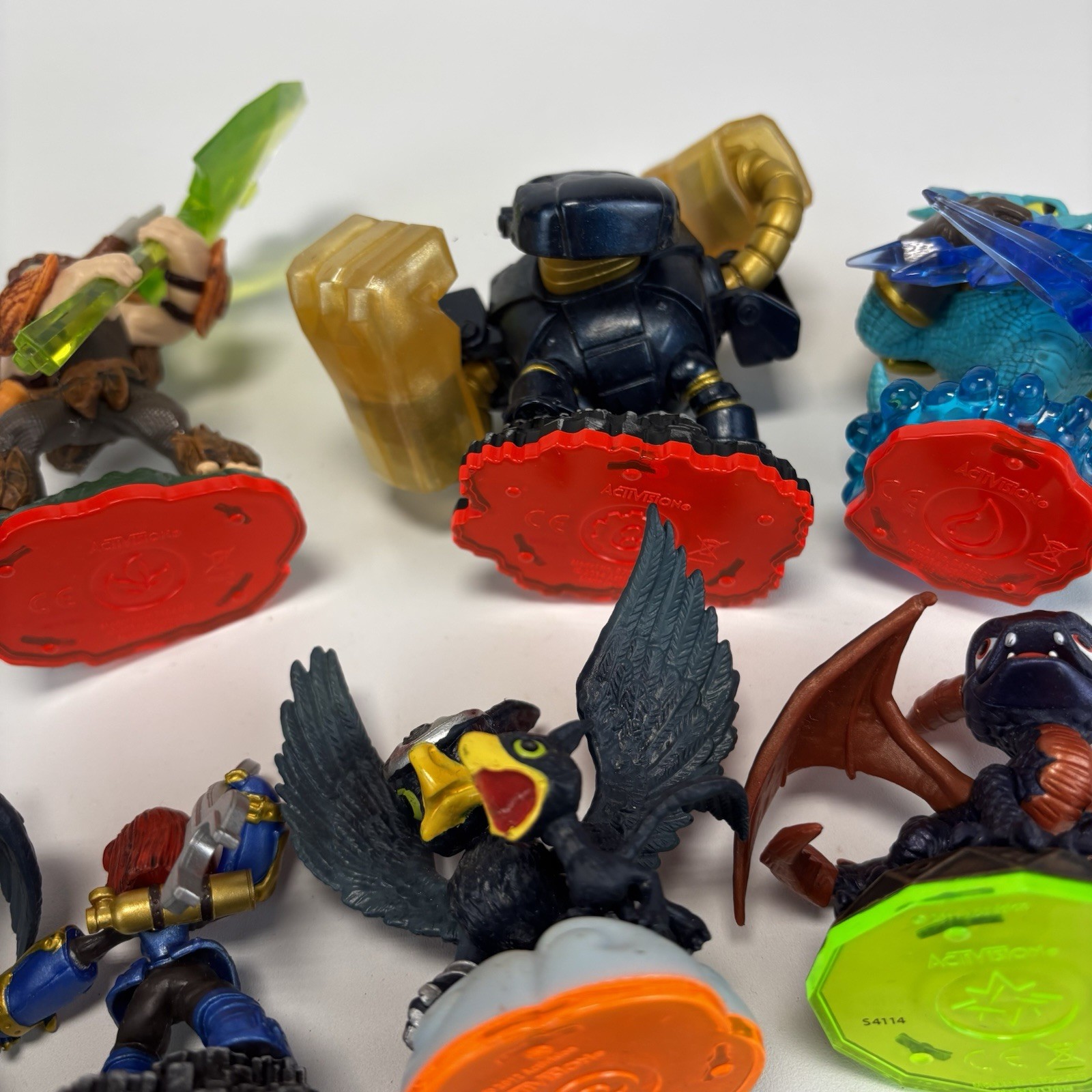 Skylanders Activision Collectible Figures LOT OF 19 PCs Mixed Toy Vintage Spyro