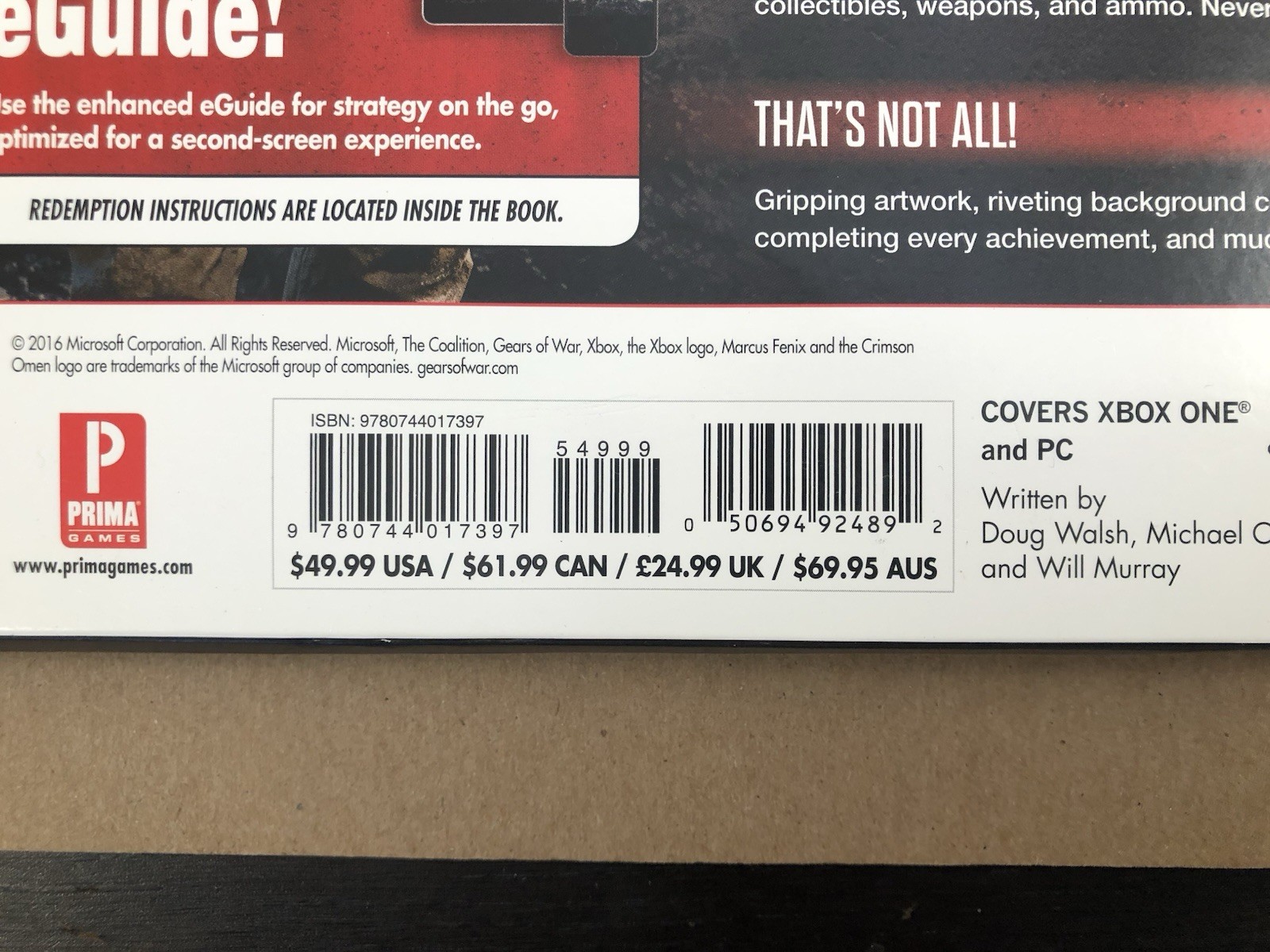 GEARS OF WAR COG TAG Necklace (2016) — From GEARS 4 Guide — BRAND NEW